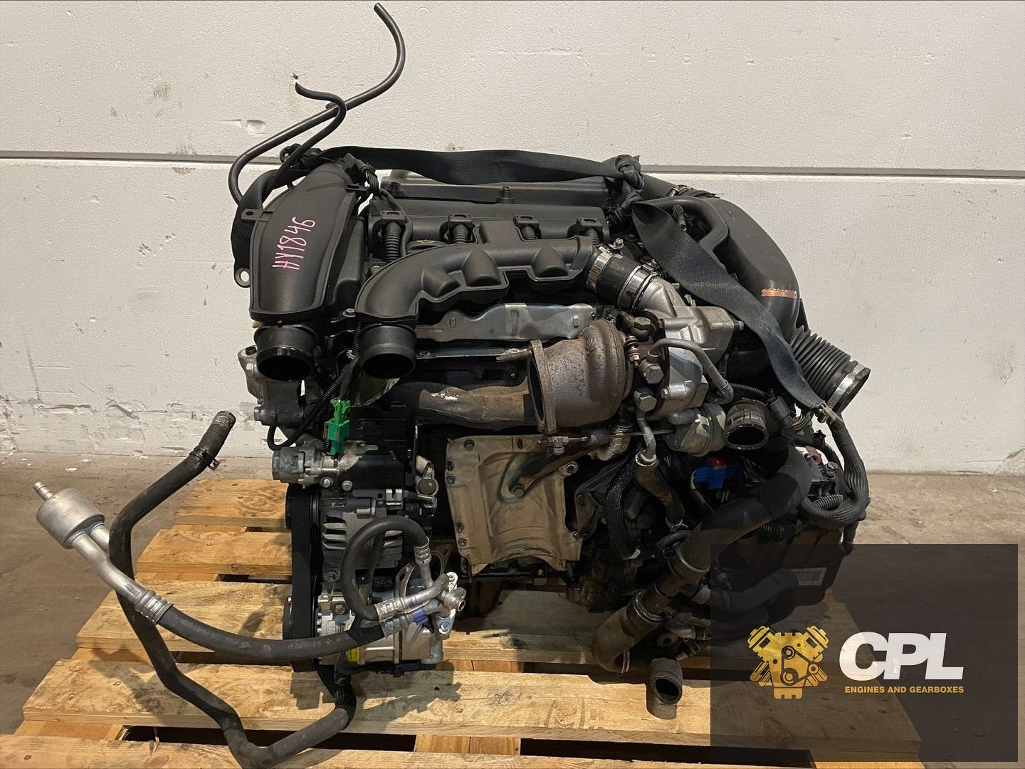 Peugeot Citroen 1.6 THP 5F02 Complete Motor Engine Moteur, Gebruikt, -, -, Ophalen of Verzenden