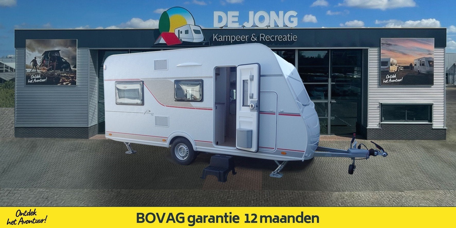 Bürstner Premio Plus 440 TK (bj 2023), Disselslot, Bedrijf, Bürstner, 4 tot 5 meter