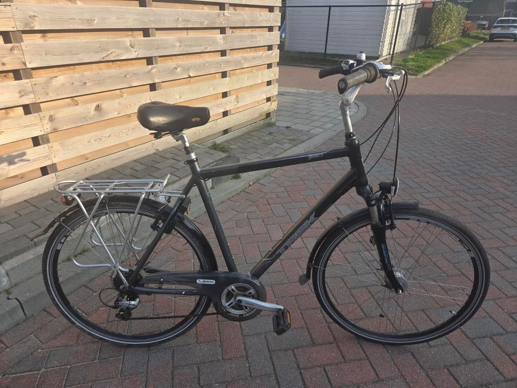 Trek T80 navigator 21 versnellingen Herenfiets, Fietsen en Brommers, Fietsen | Heren | Herenfietsen, Overige merken, Gebruikt