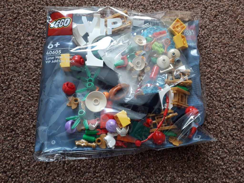 40605 Nieuwjaar VIP uitbreidingspakket MISB, Overige thema's, Lego, Nieuw, Ophalen of Verzenden