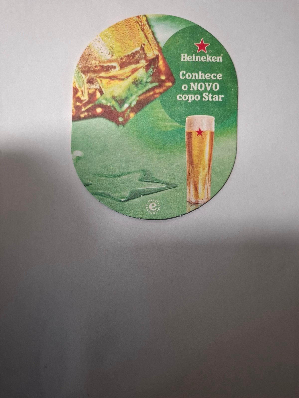 Heineken bierviltje, Verzamelen, Biermerken, Ophalen of Verzenden, Viltje(s), Heineken