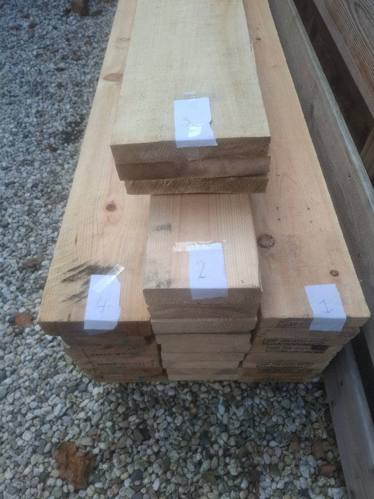 Hout binten balken, Doe-het-zelf en Verbouw, 25 tot 50 mm, Nieuw, Ophalen of Verzenden, 250 tot 300 cm