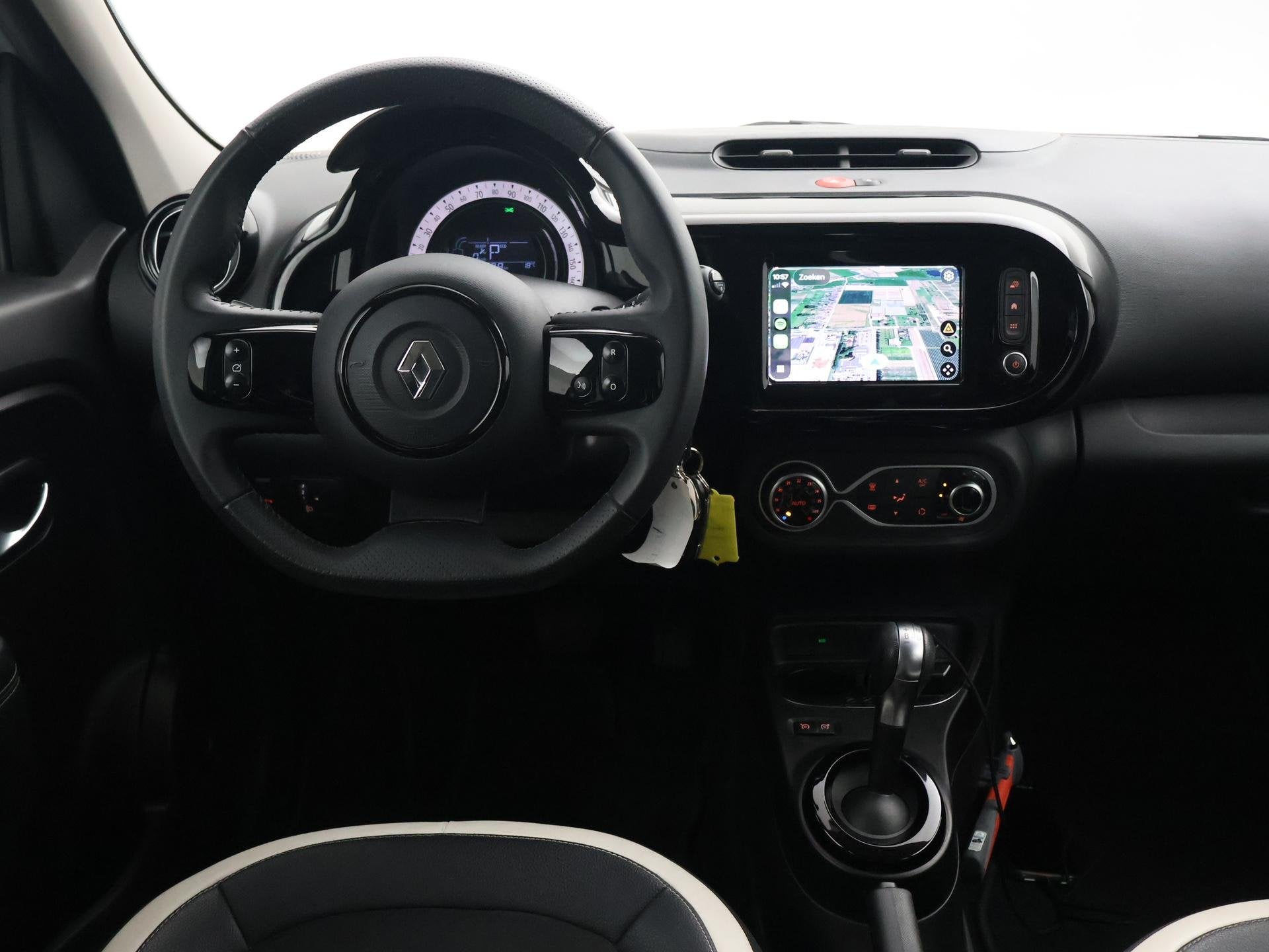 Renault Twingo Z.E. R80 E-TECH OPEN DAK SÉRIE LIMITÉE URBA, Auto's, Automaat, Leder en Stof, Wit, Origineel Nederlands