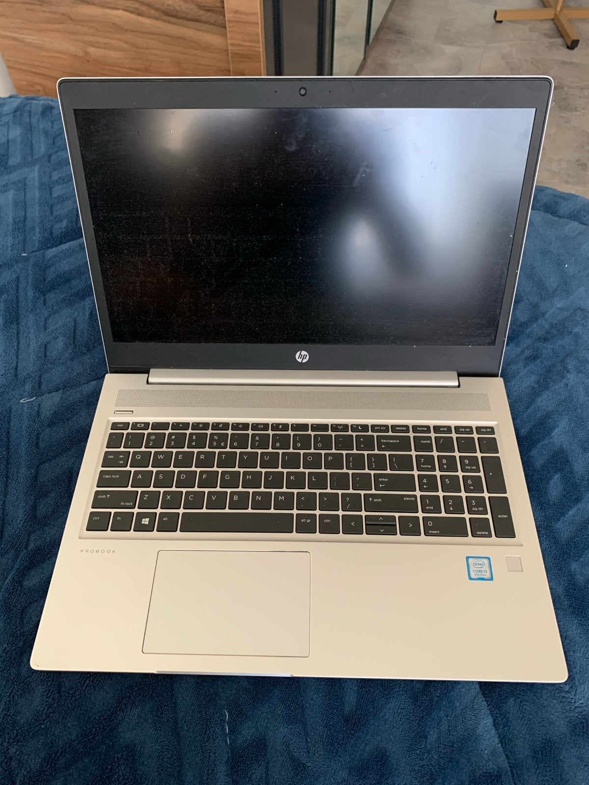 HP Probook i3 8e gen, 8GB RAM, 128GB SSD (defect), 2 tot 3 Ghz, 8 GB, Ophalen of Verzenden, SSD