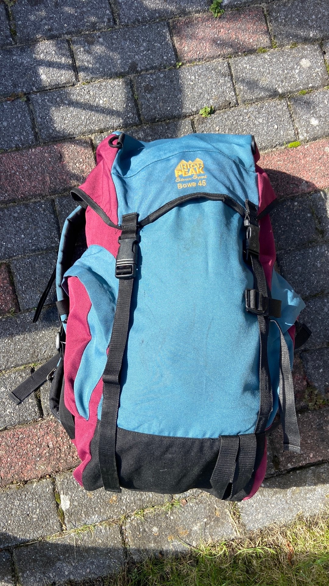 Backpack wandel/outdoor reis rugzak, Geen board, Ophalen, Zo goed als nieuw, 12 m²
