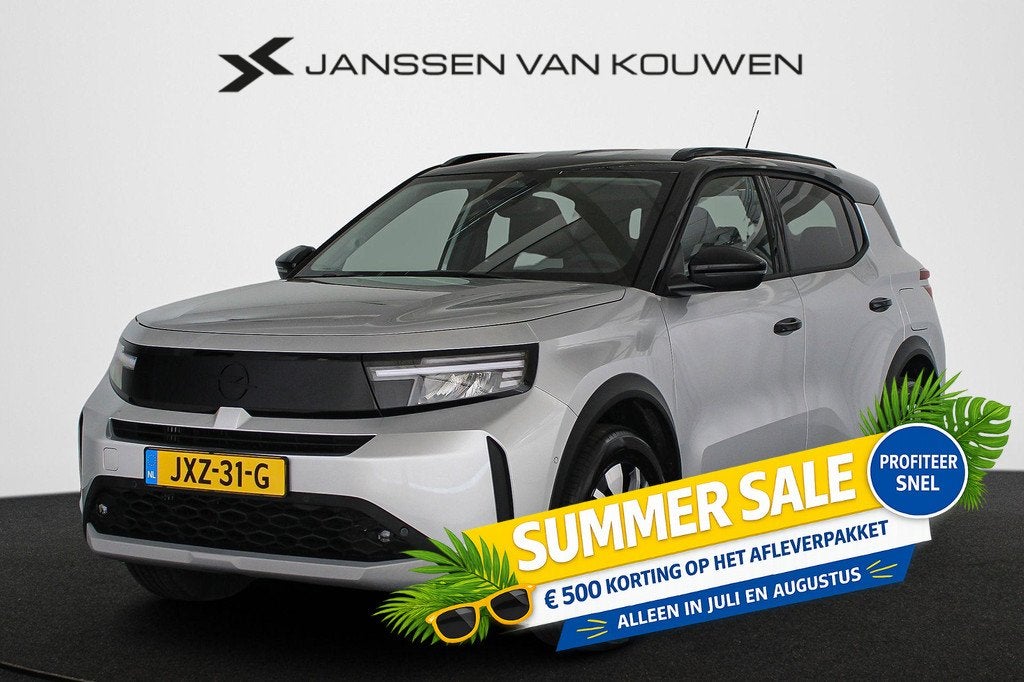 Opel Frontera 1.2 Turbo Hybrid GS 7p. 145PK Stoel-Stuur-Voor, Auto's, Opel, Stof, 1199 cc, 7 stoelen, Origineel Nederlands