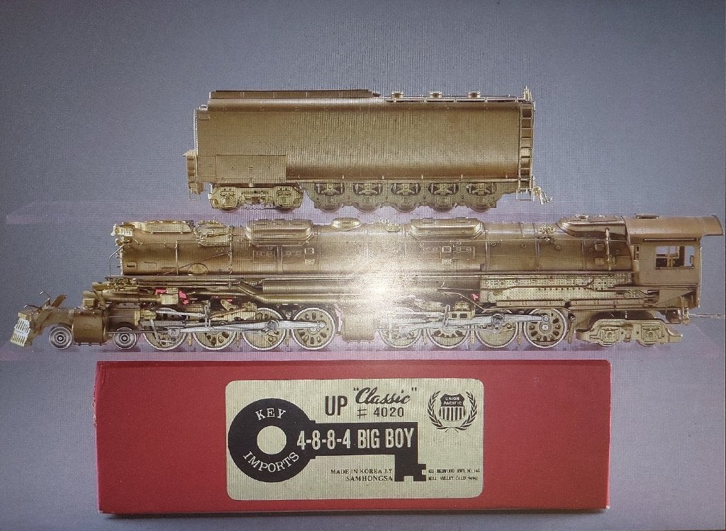 Key Imports "Classic" HO 4020 - DC Stoomloc Big Boy in ovp, Overige merken, Ophalen of Verzenden, Zo goed als nieuw, Gelijkstroom