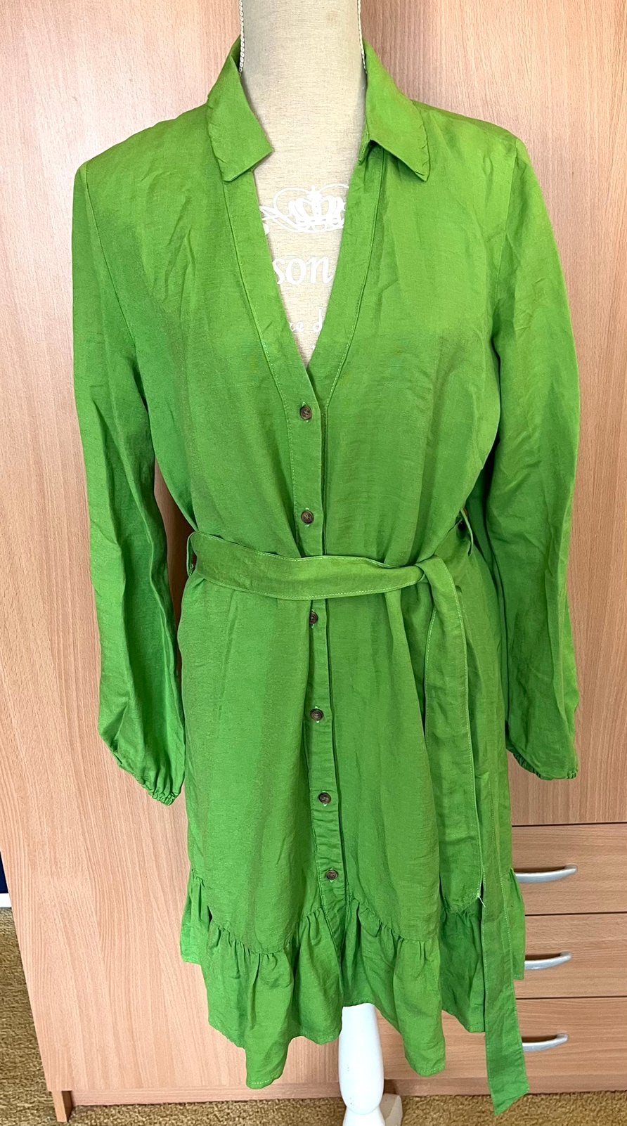 Costes groene jurk maat M, Maat 38/40 (M), Nieuw, Ophalen of Verzenden, Boven de knie