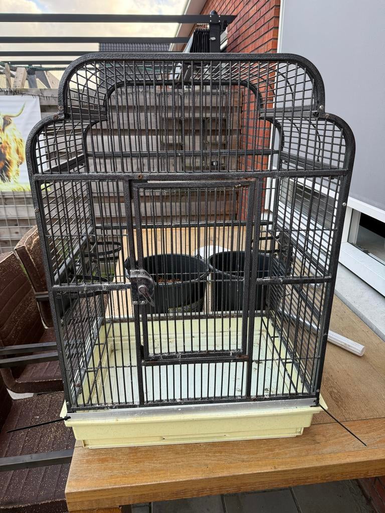 Vogelkooi, Dieren en Toebehoren, Vogels | Hokken en Kooien, Ophalen of Verzenden, Zo goed als nieuw, Metaal, Vogelkooi
