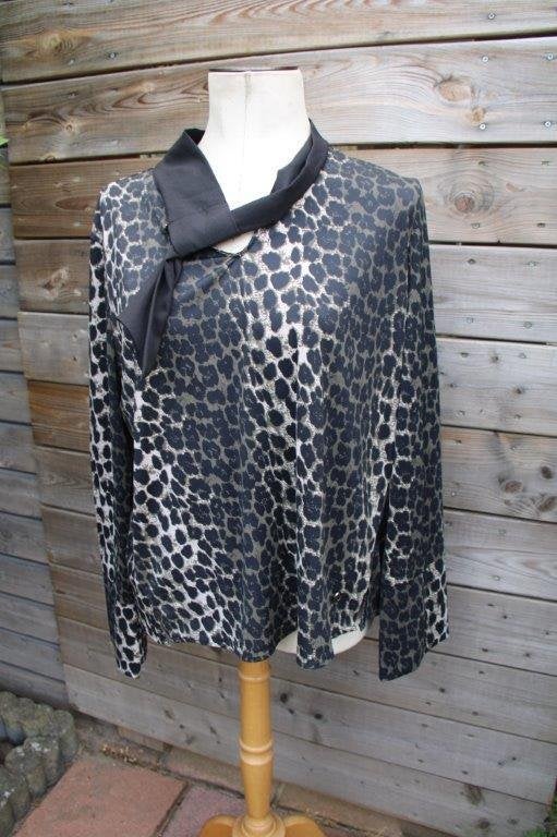 Tuniek kaki/ zwart My Pashion mt Xl Vaste prijs, Zwart, Maat 46/48 (XL) of groter, Ophalen of Verzenden, Zo goed als nieuw
