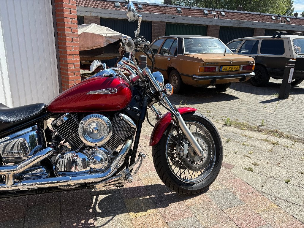 yamaha dragstar xvs 1100, Cardan-aandrijving, 2 cilinders, Chopper, Particulier