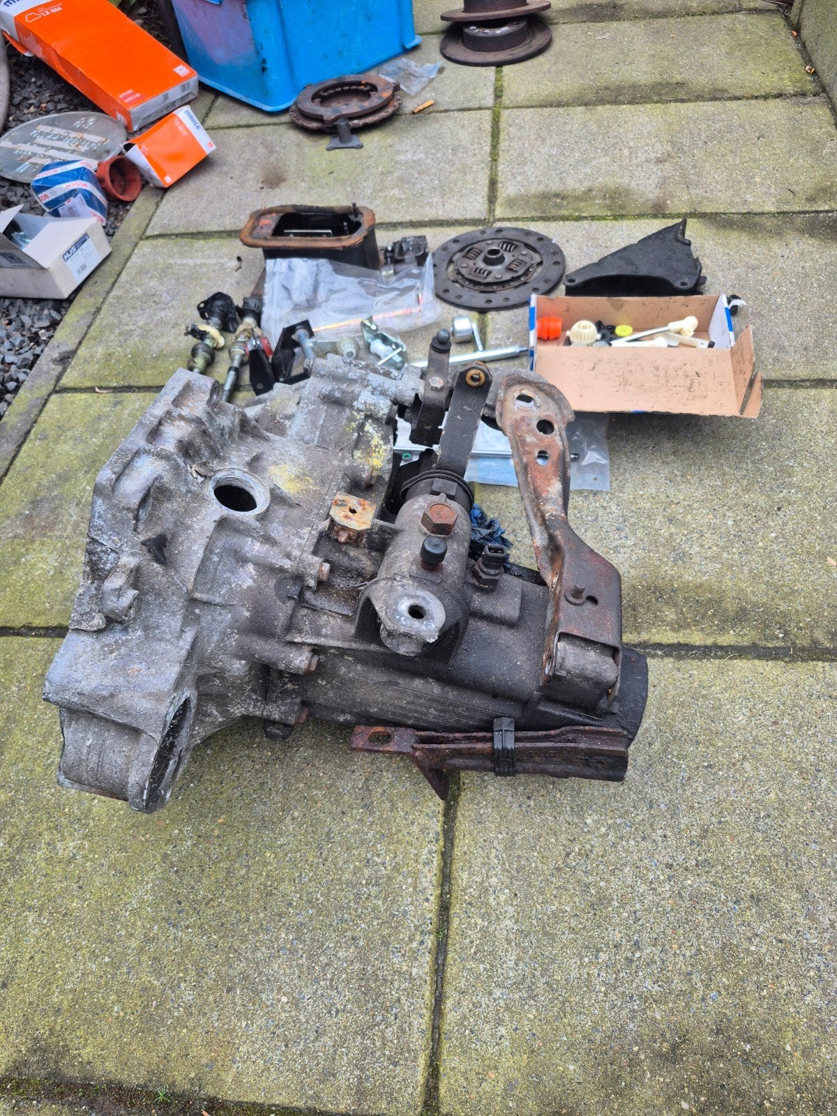 versnellingsbak 5 bak g20 vw, Ophalen, Volkswagen