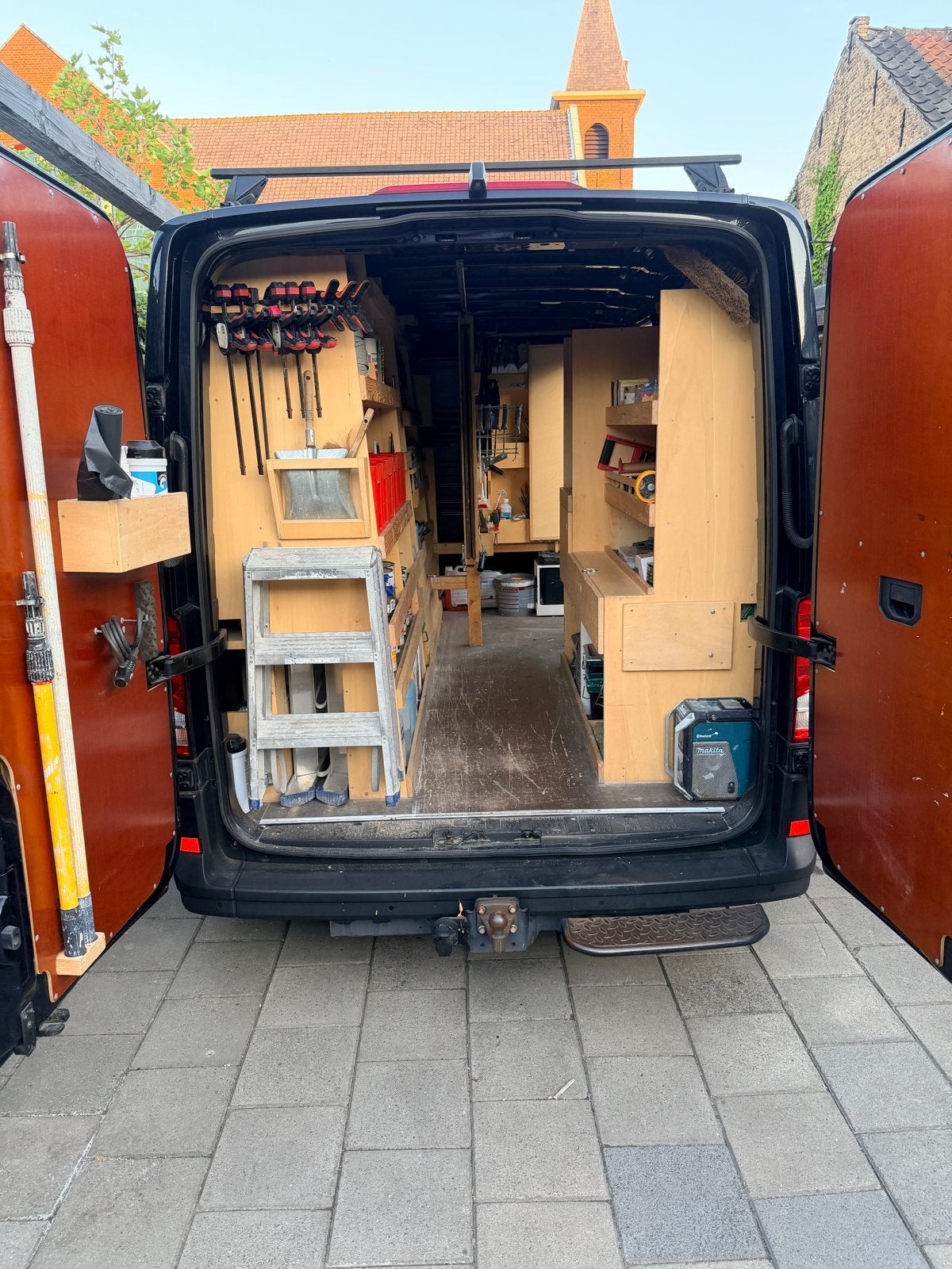 MAN bus inrichting L1H1 - Complete bedrijfswageninrichting, Ophalen, Gebruikt