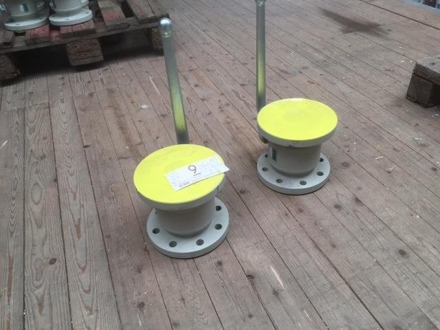 334. Ubel Kogelafsluiter DN65 en DN80, Ophalen of Verzenden, Nieuw