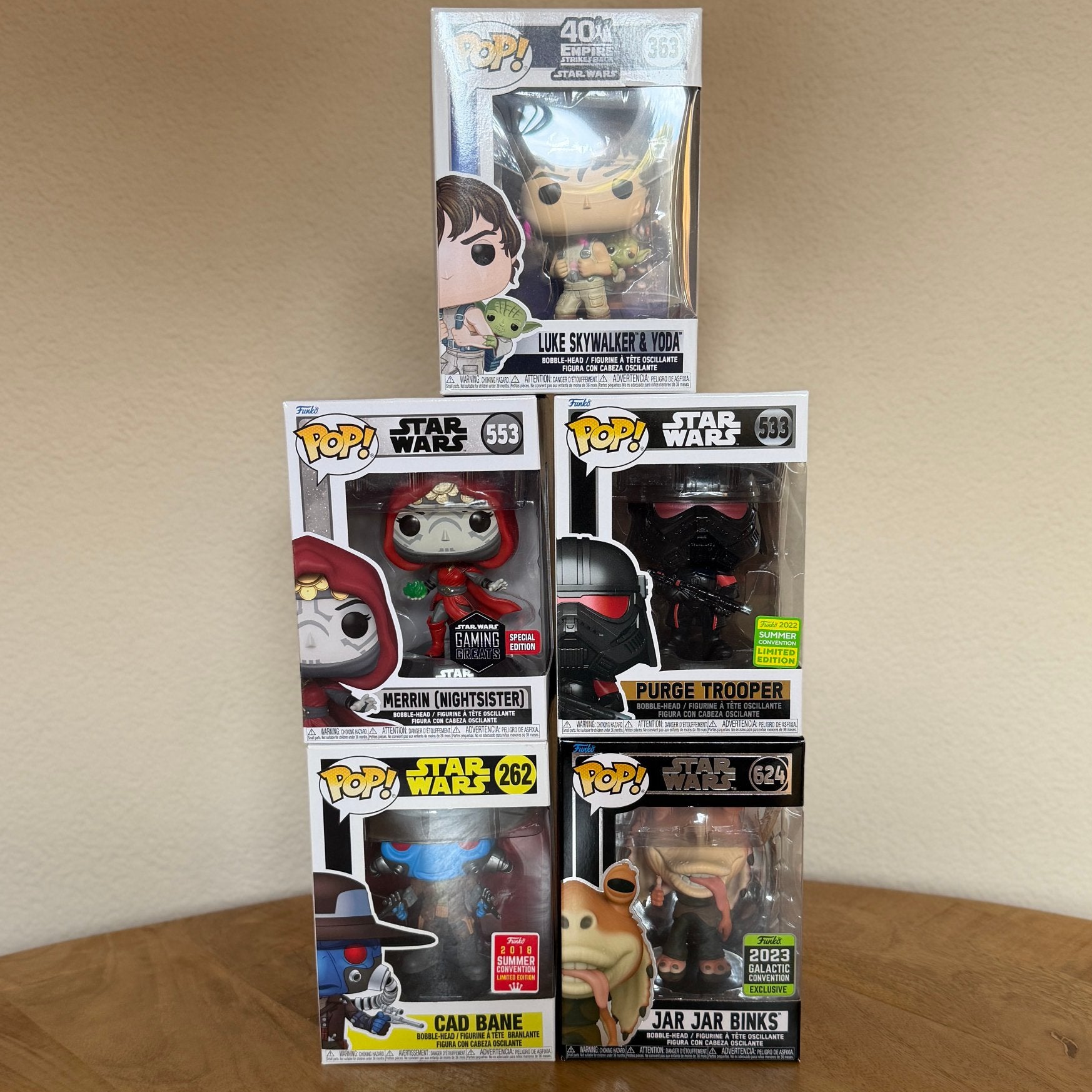 Funko Pop Star Wars - Exclusives set, Ophalen of Verzenden, Nieuw