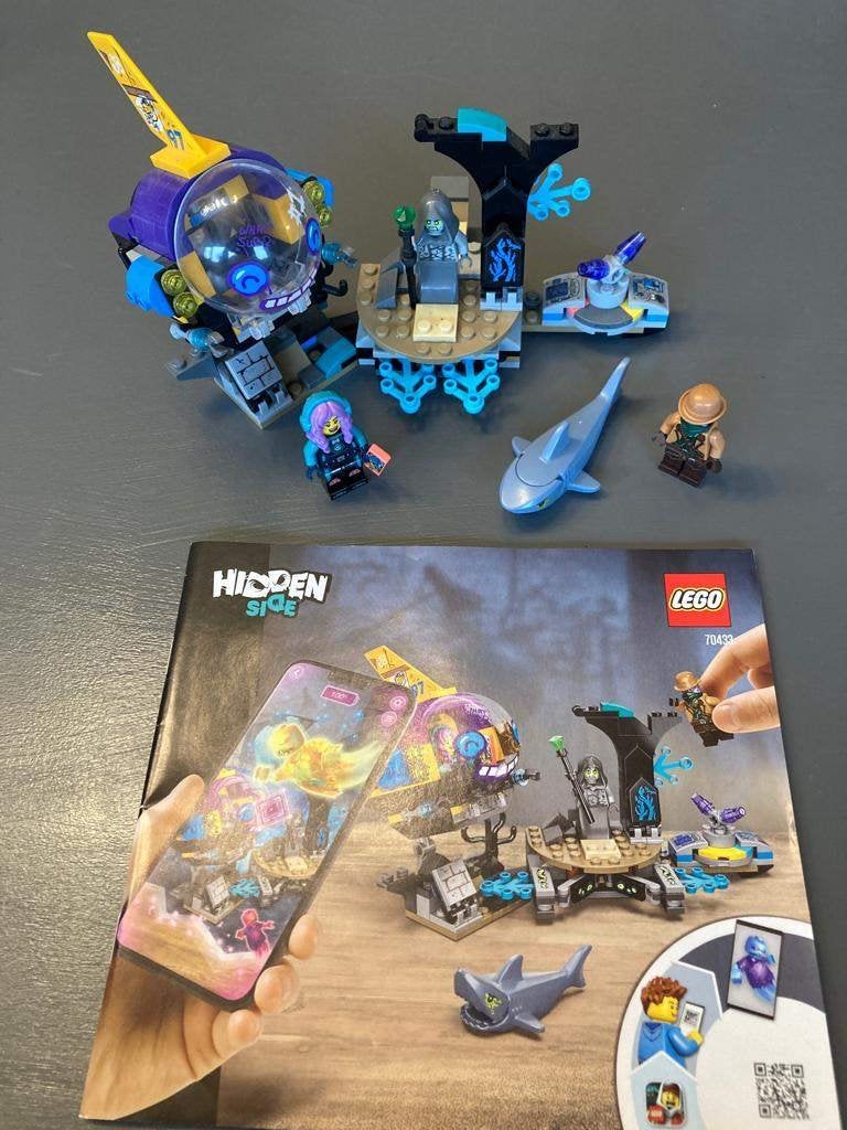 LEGO Hidden Side 70433 J.B.'s duikboot, Gebruikt, Overige thema's, Lego, Ophalen of Verzenden