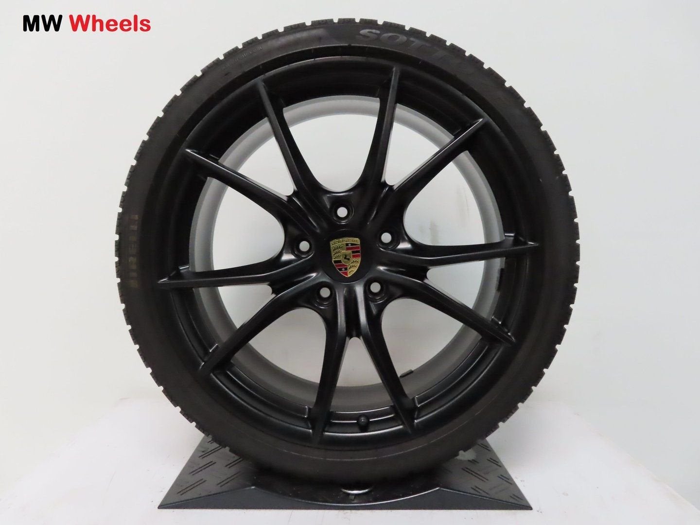 Porsche 20 inch 911 991.2 MKII 4 en 4S velgen winterbanden, -, -, Banden en Velgen, 20 inch