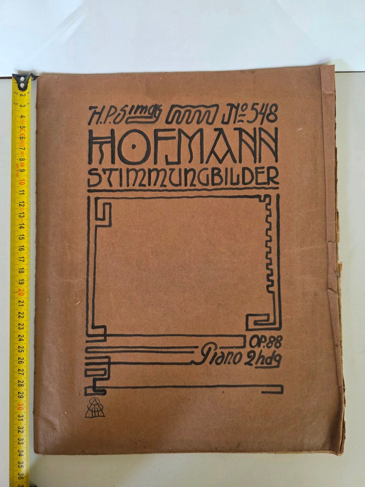 Heinrich Hofmann - Stimmungbilder Op. 88 - Piano 2 hdg, Gebruikt, Klassiek, Ophalen of Verzenden, Artiest of Componist