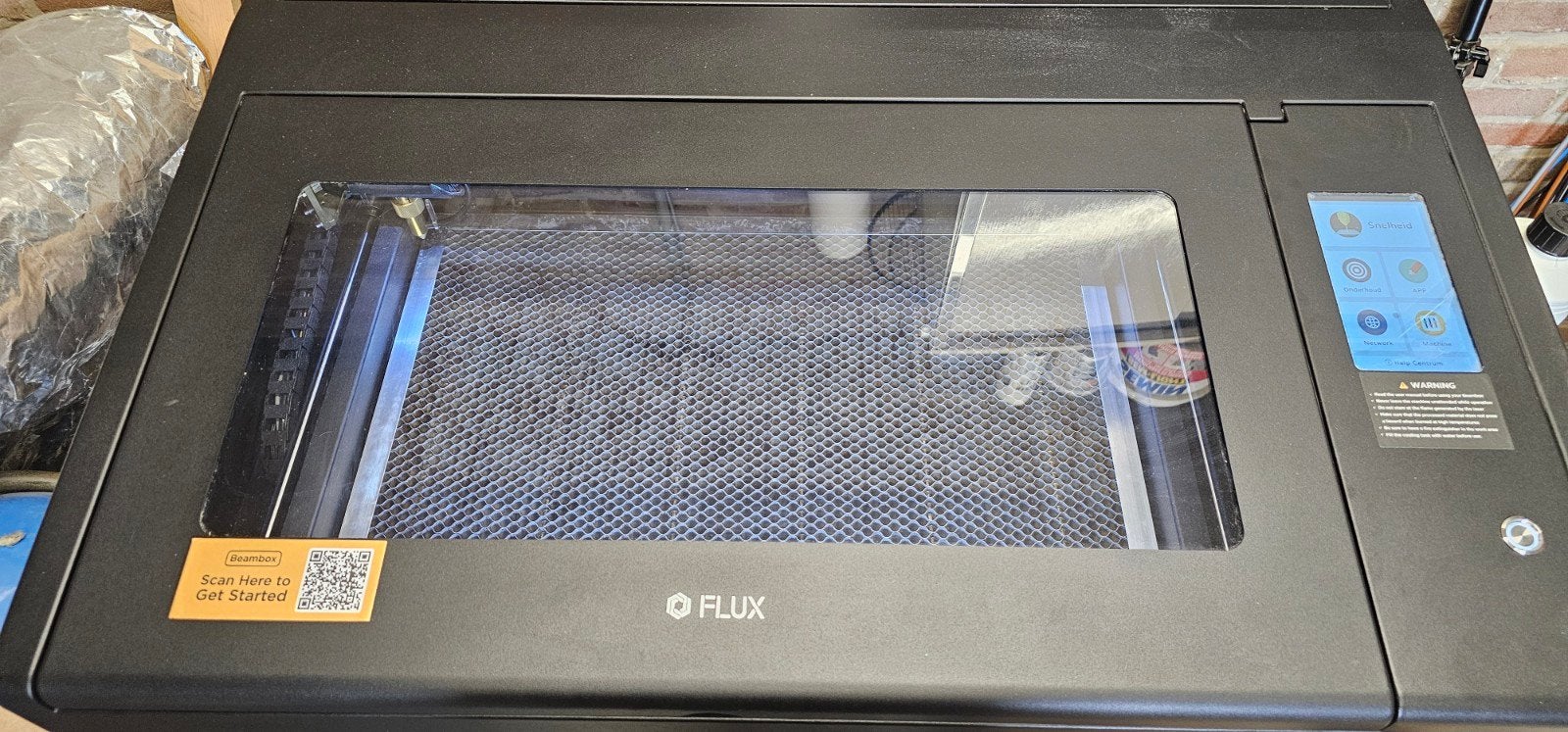 Flux Beambox Pro 50W Lasersnijder - Zo goed als nieuw!, Ophalen, Zo goed als nieuw