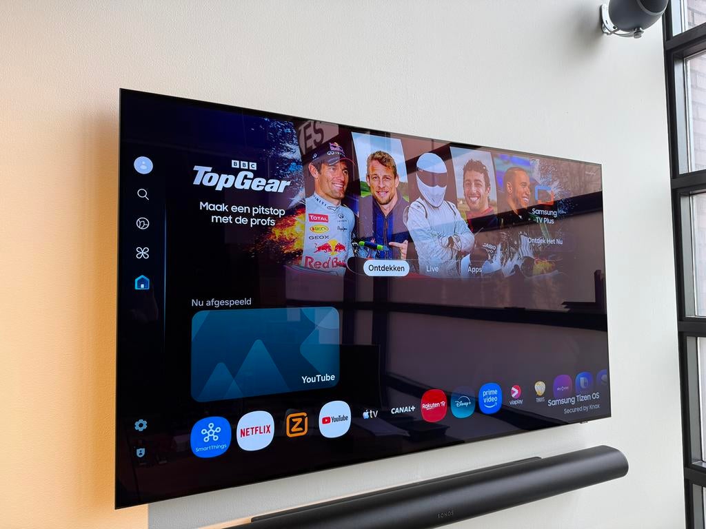 Samsung QE55S93FAEXXN 55 inch Oled, Ophalen, 120 Hz, Zo goed als nieuw, Samsung