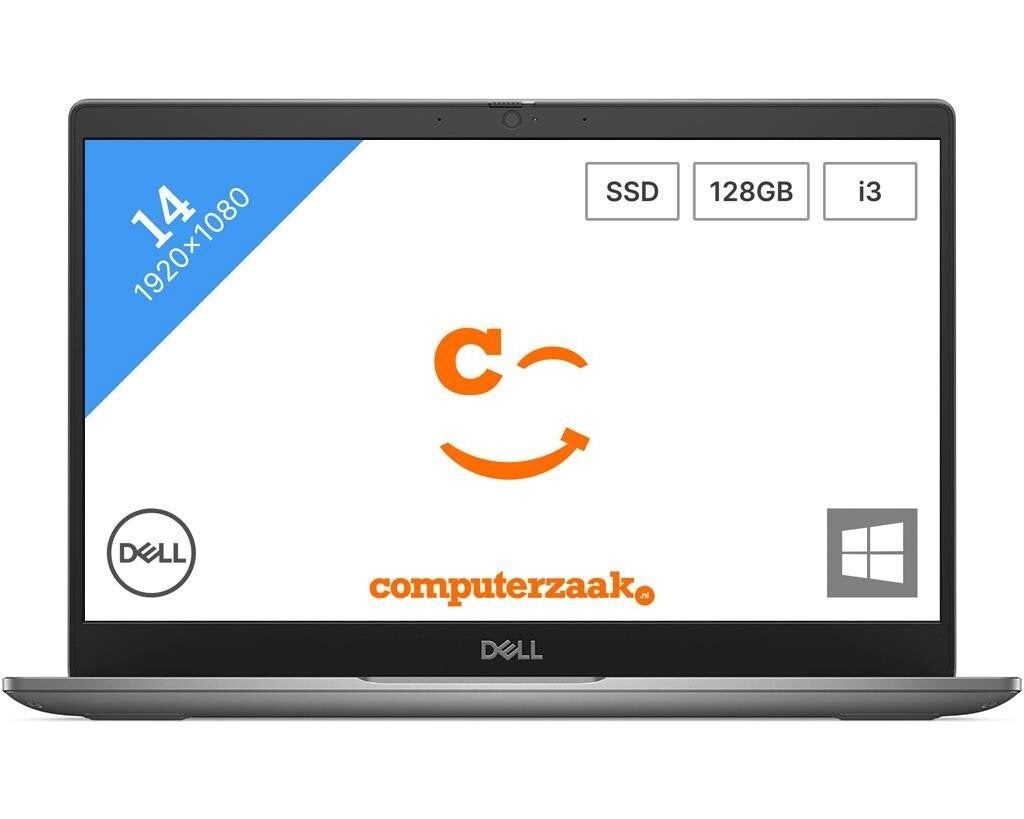 Dell Latitude 3440/Intel Core i3/8GB/256GB SSD/Windows 11, 256 GB, Contact_dell@dell.com, 2 tot 3 Ghz, Refurbished