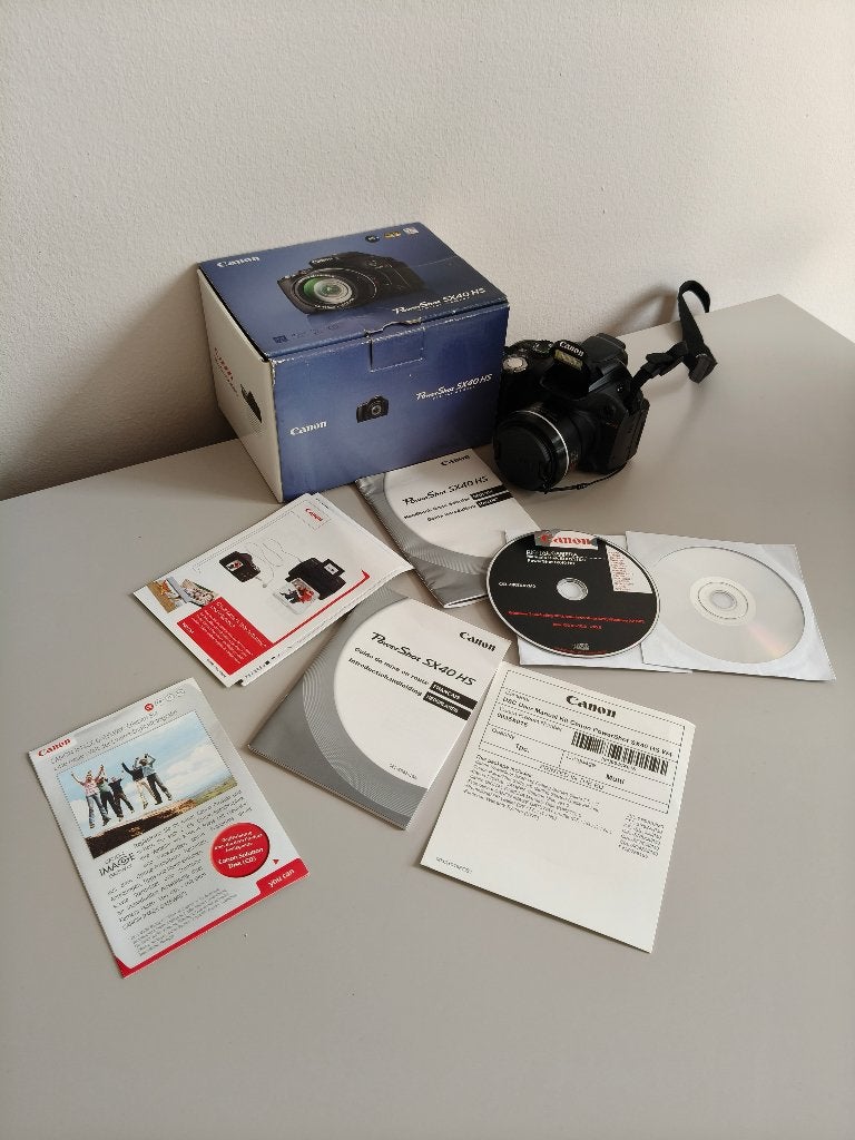 Canon PowerShot SX40 HS digitale camera te koop, Gebruikt, Canon, Overige typen, Kantelbaar/draaibaar scherm
