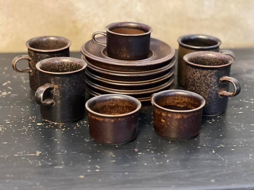 Arabia Finland koffieservies, Ophalen of Verzenden