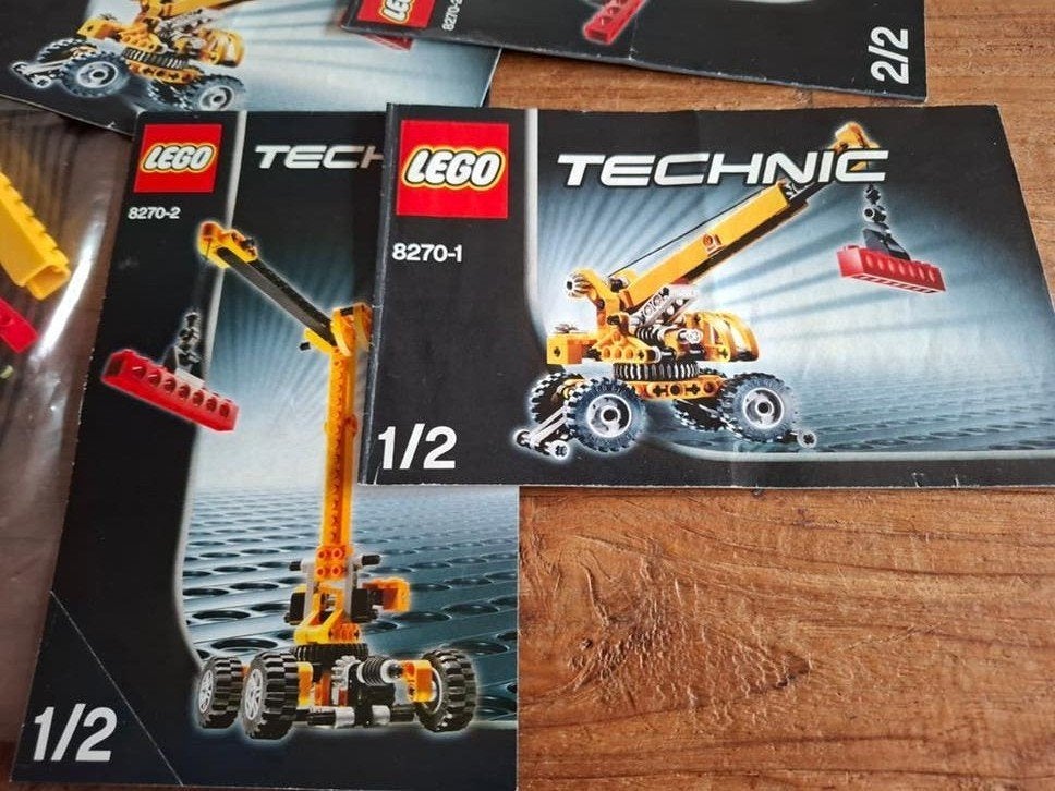 Lego Technic 8270 Terreinkraan, Ophalen of Verzenden, Zo goed als nieuw