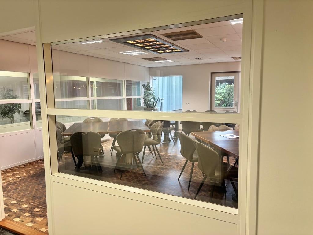 30 m² glascassette wand / glazen kantoor systeemwand, Doe-het-zelf en Verbouw, Glas en Ramen, Gebruikt, Overige typen, Minder dan 80 cm