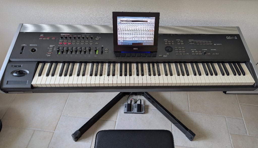 Foto 2 van Korg OASYS 88 | EXs-1, EXs-2 & EXs-3 | OS 1.3.3 | TOPSTAAT