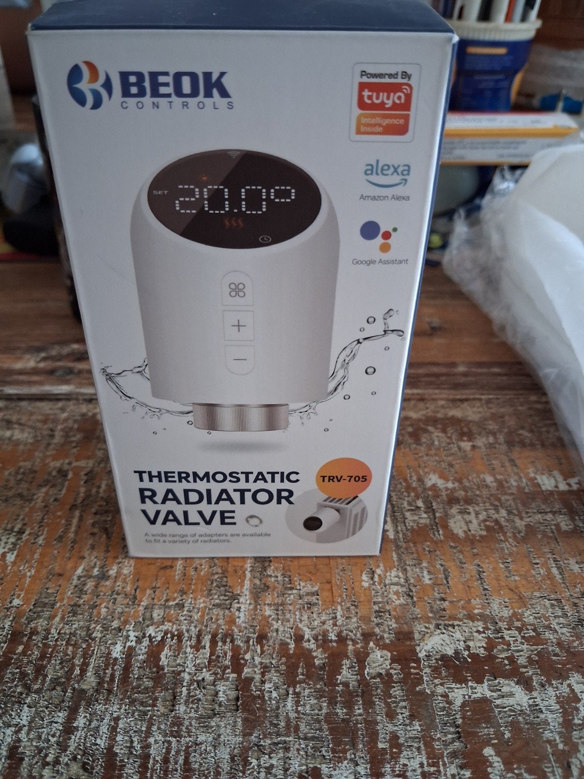Beok TRV-705 Slimme Thermostaat Radiatorventiel, Ophalen, Slimme thermostaat, Nieuw