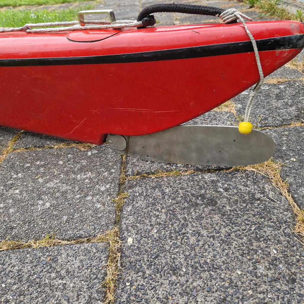 Polyester Kayak Letman zeewaardig, Watersport en Boten, Kajaks, Gebruikt, 1-persoons, Ophalen of Verzenden