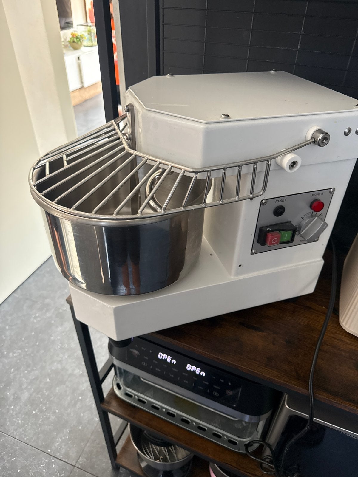 Maxima Spiraalkneder - Deegmachine - 20L - 2 snelheden, Witgoed en Apparatuur, Keukenmixers, 4 liter of meer, Ophalen of Verzenden