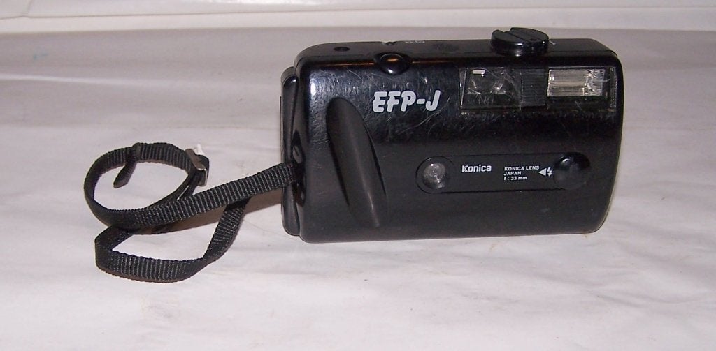 Konica EFP-J camera. In goede werkende staat., Ophalen of Verzenden, Zo goed als nieuw, Compact, Konica