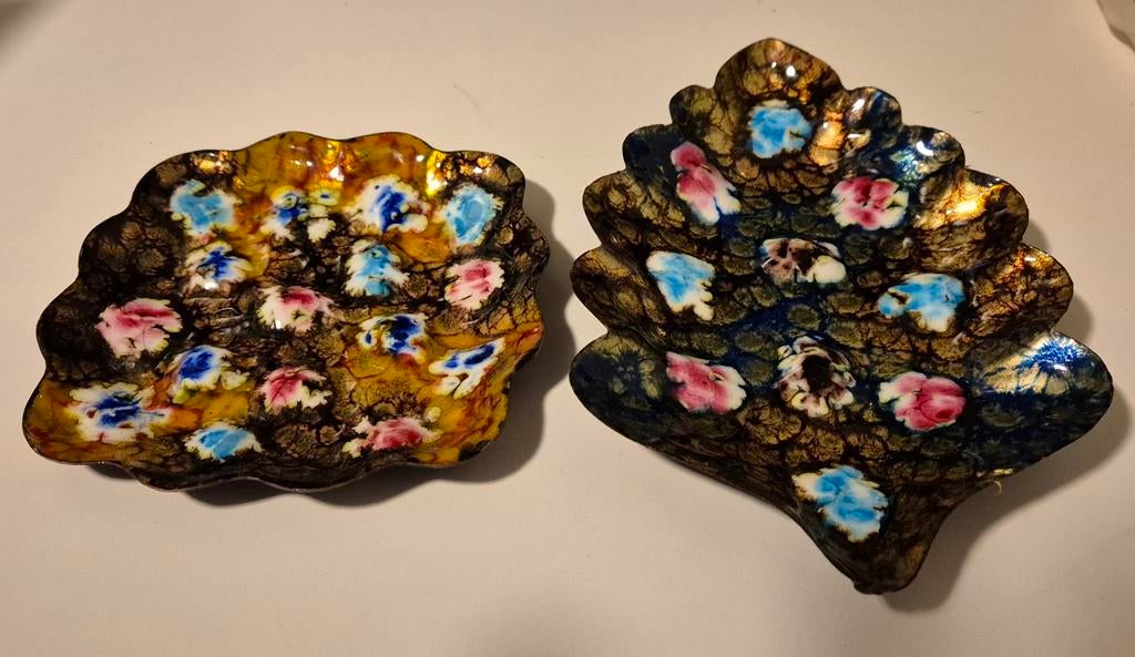 Vintage Esmaltes Garcia Emaille Schalen, Ophalen of Verzenden