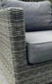 1 Kunststof Rotan Fauteuil voor Buiten/Binnen Izgs, Tuin en Terras, Ophalen, Gebruikt, Kunststof
