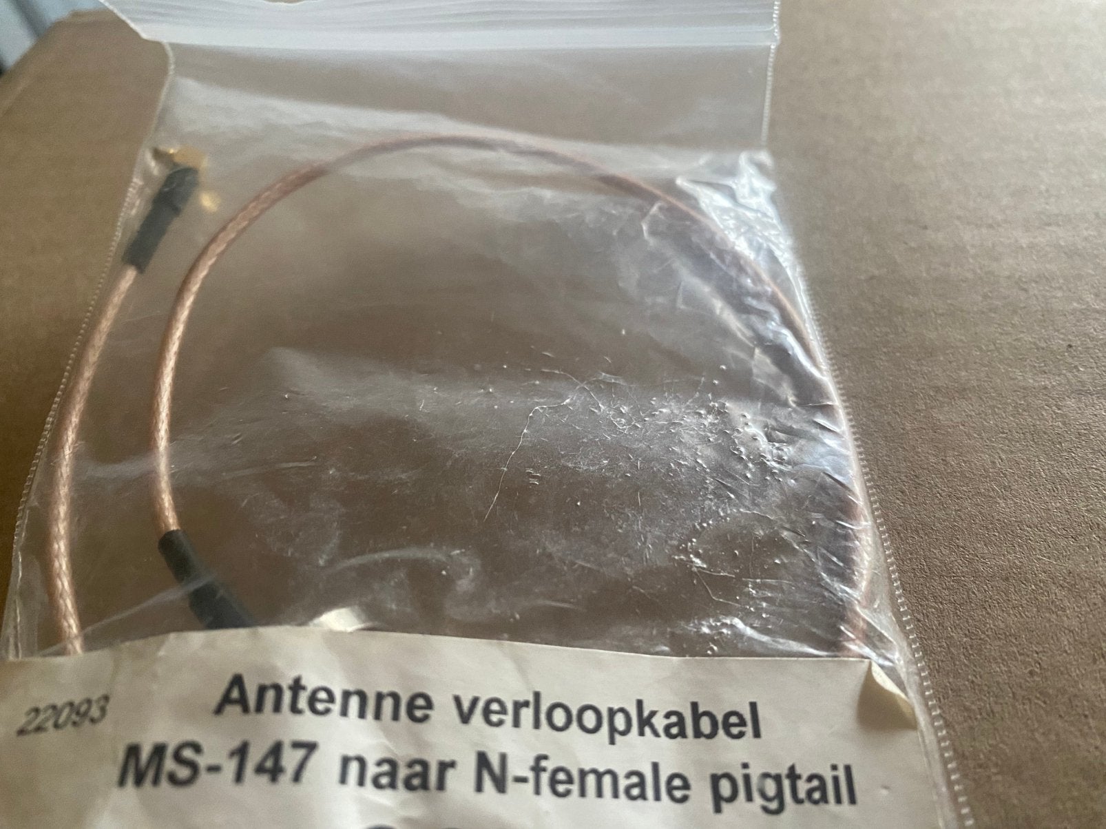 Sma verloop kabel pigtail n connector female, Ophalen of Verzenden, Nieuw, Toebehoren