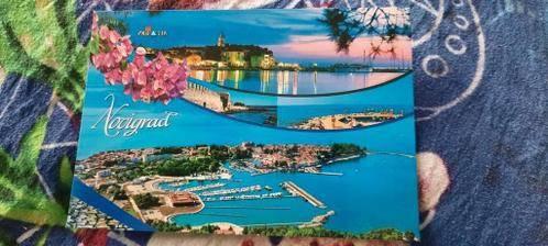 kaart Novigrad - Kroatie, Ophalen of Verzenden, 1980 tot heden, Gelopen, Overig Europa