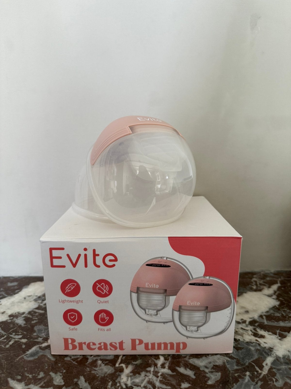 Evite handsfree borstkolf, Ophalen, Draagbaar, Borstkolf, Zo goed als nieuw