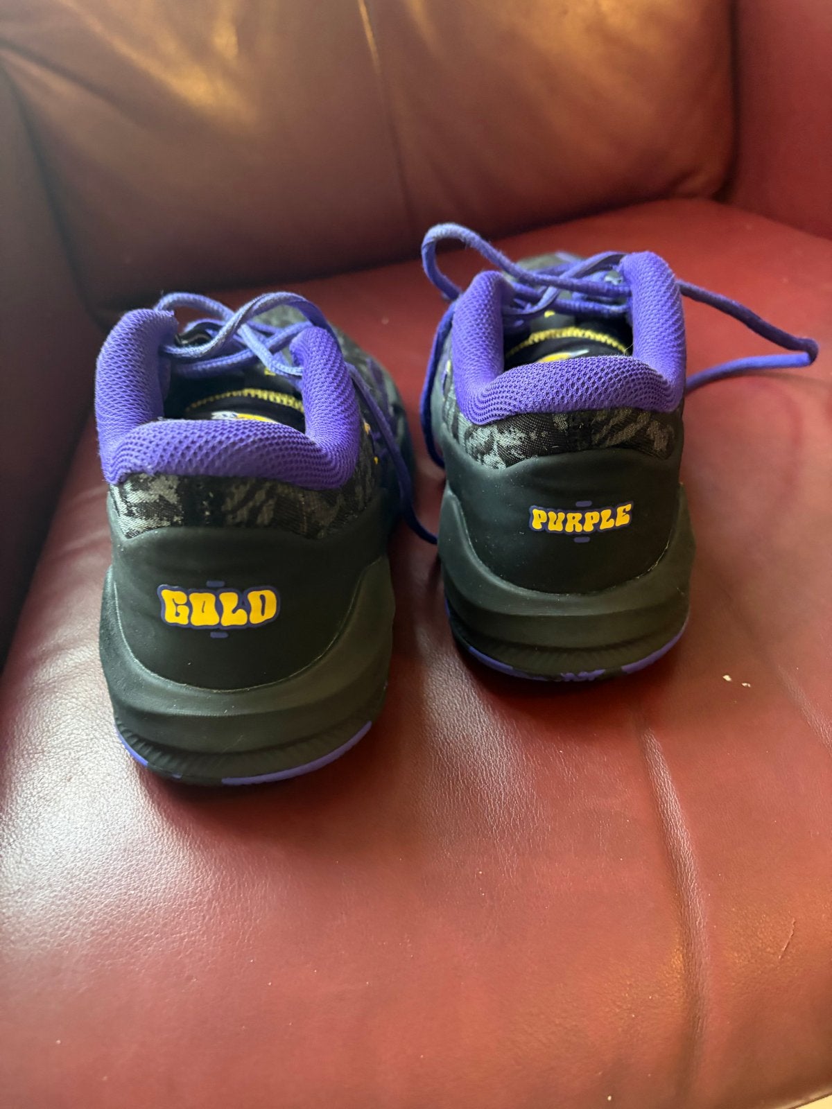 Nike Tarmak NBA Lakers basketbalschoenen - Maat 38, Ophalen, Gedragen, Overige kleuren, Sportschoenen
