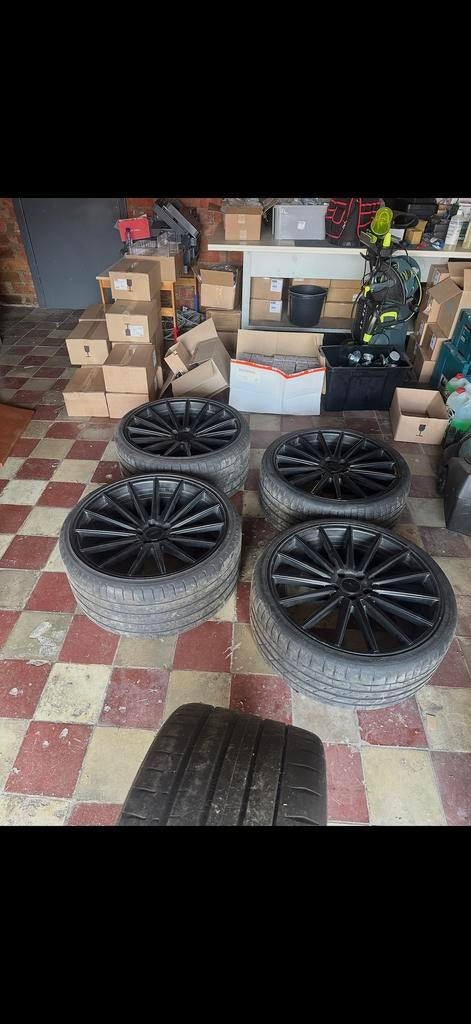 VOSSEN VSF-2 VELGEN ORIGINEEL 21INCH, Auto-onderdelen, Ophalen, Gebruikt, Velg(en), 21 inch