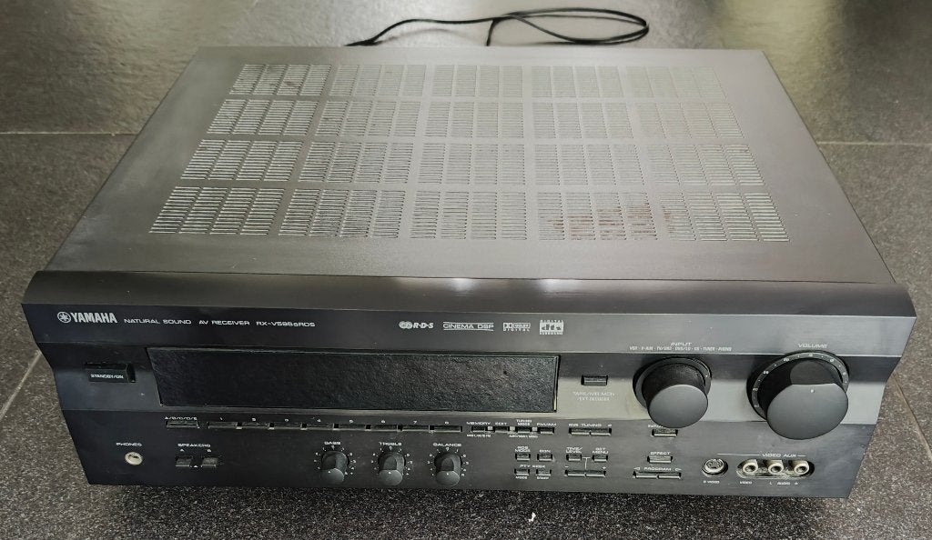 Yamaha RX-V595aRDS receiver, Audio, Tv en Foto, Versterkers en Receivers, Ophalen, Gebruikt, 60 tot 120 watt, Yamaha