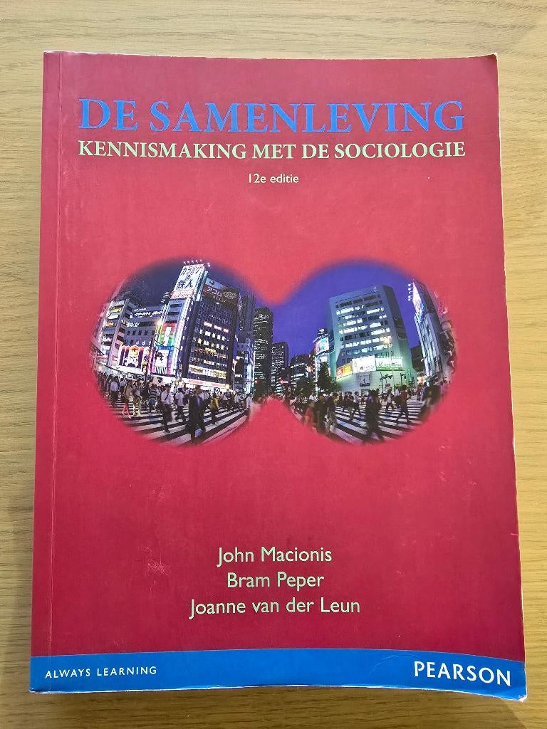 de samenleving, kennismaking met de sociologie, Boeken, Gelezen, Pearson, Gamma, HBO
