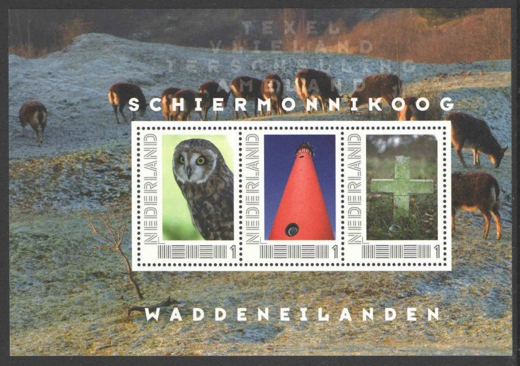 Postzegels Waddeneilanden: Schiermonnikoog 3, Postzegels en Munten, Ophalen of Verzenden, Na 1940, Postfris
