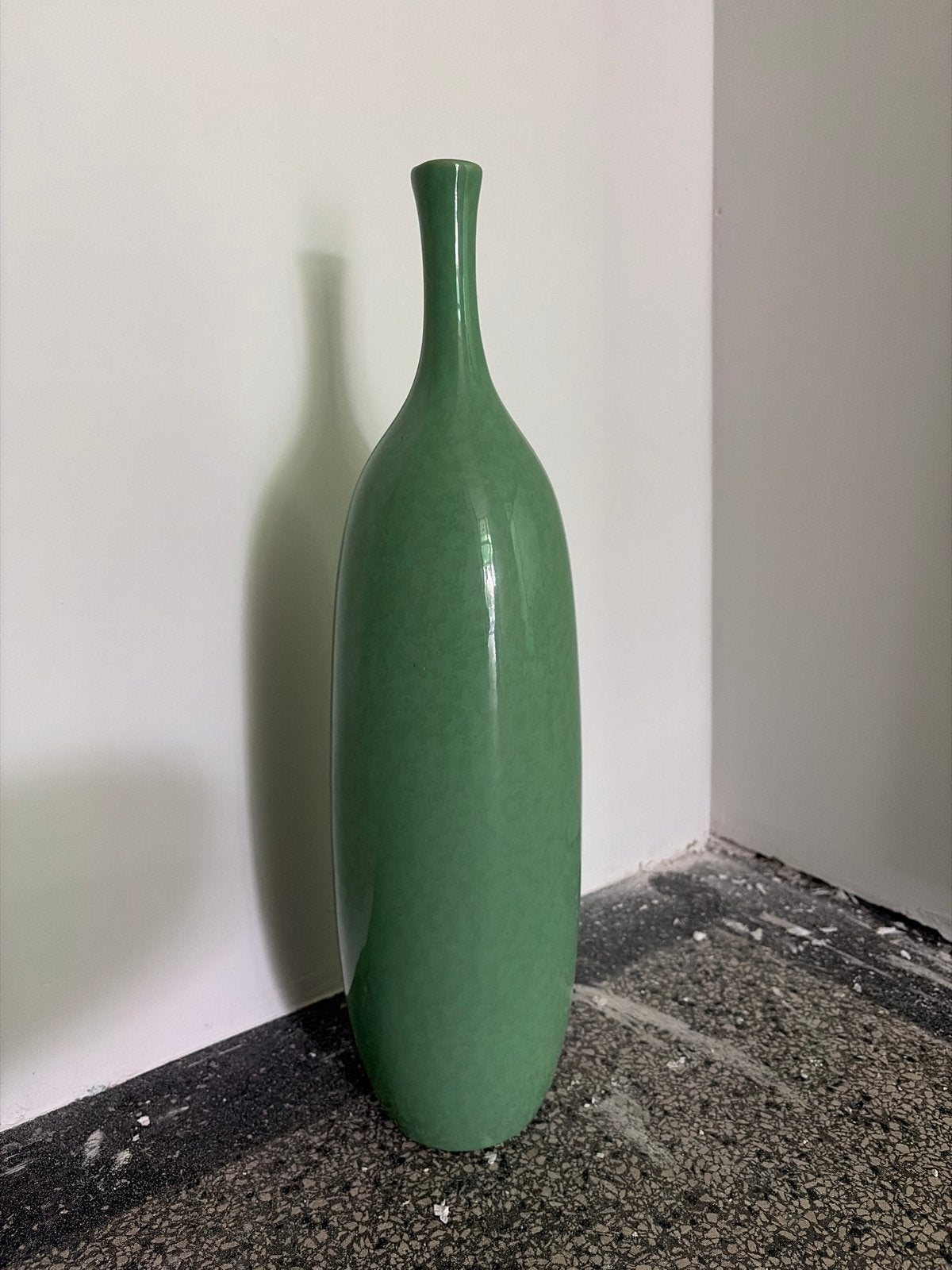 Groene Lifestyle Home Collection vaas - 50 cm, Ophalen, Zo goed als nieuw, 50 cm, Steen/keramiek