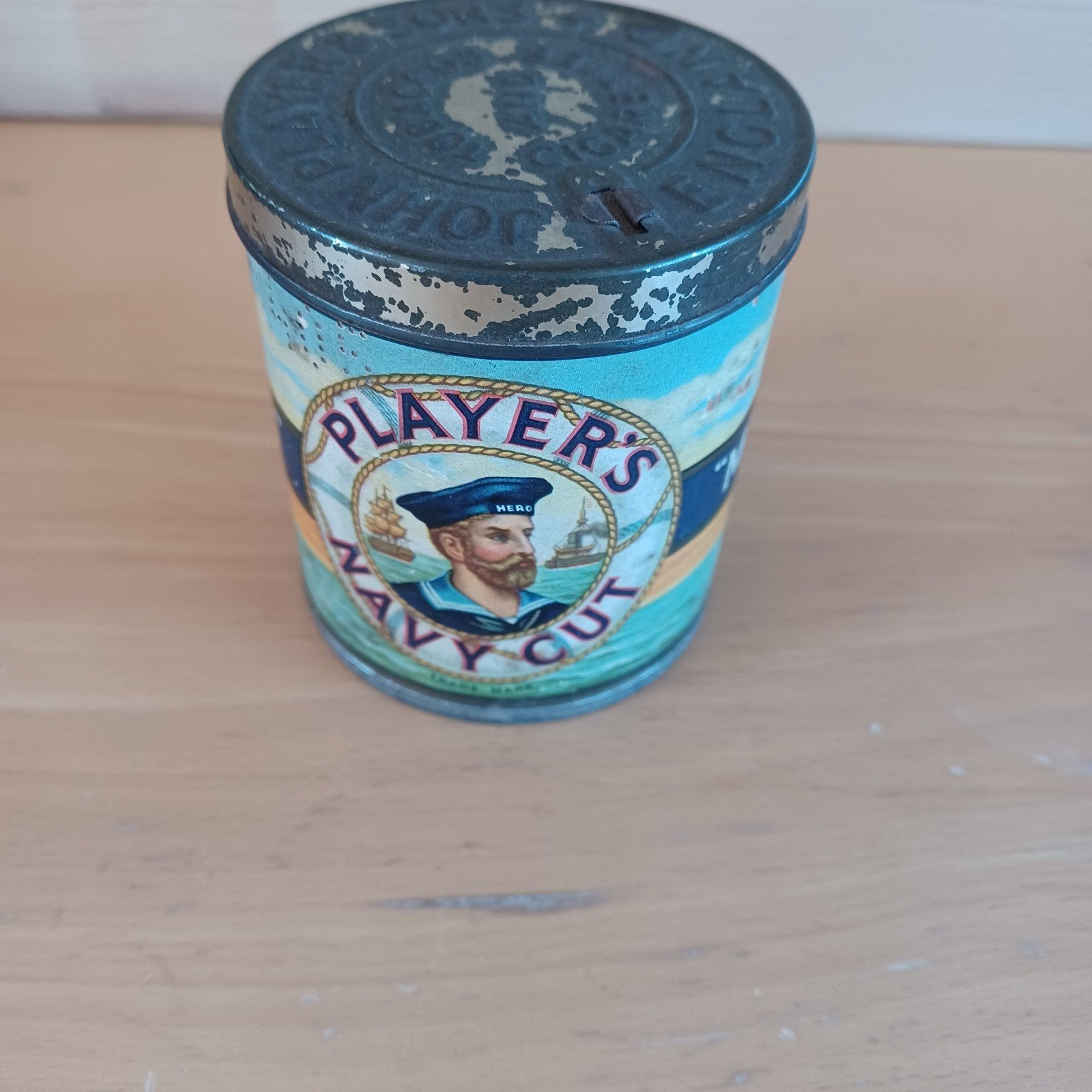 Vintage Player's Navy Cut sigarettenblik - Medium, Verzamelen, Blikken, Ophalen of Verzenden, Gebruikt, Overige, Overige merken