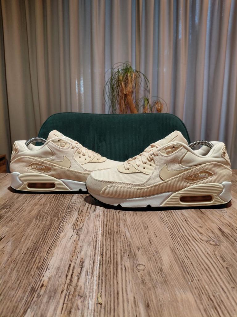 Nike Air Max 90 Special Edition 'Corduroy - Guava Ice' 38,5, Wit, Nike, Ophalen of Verzenden, Sneakers of Gympen