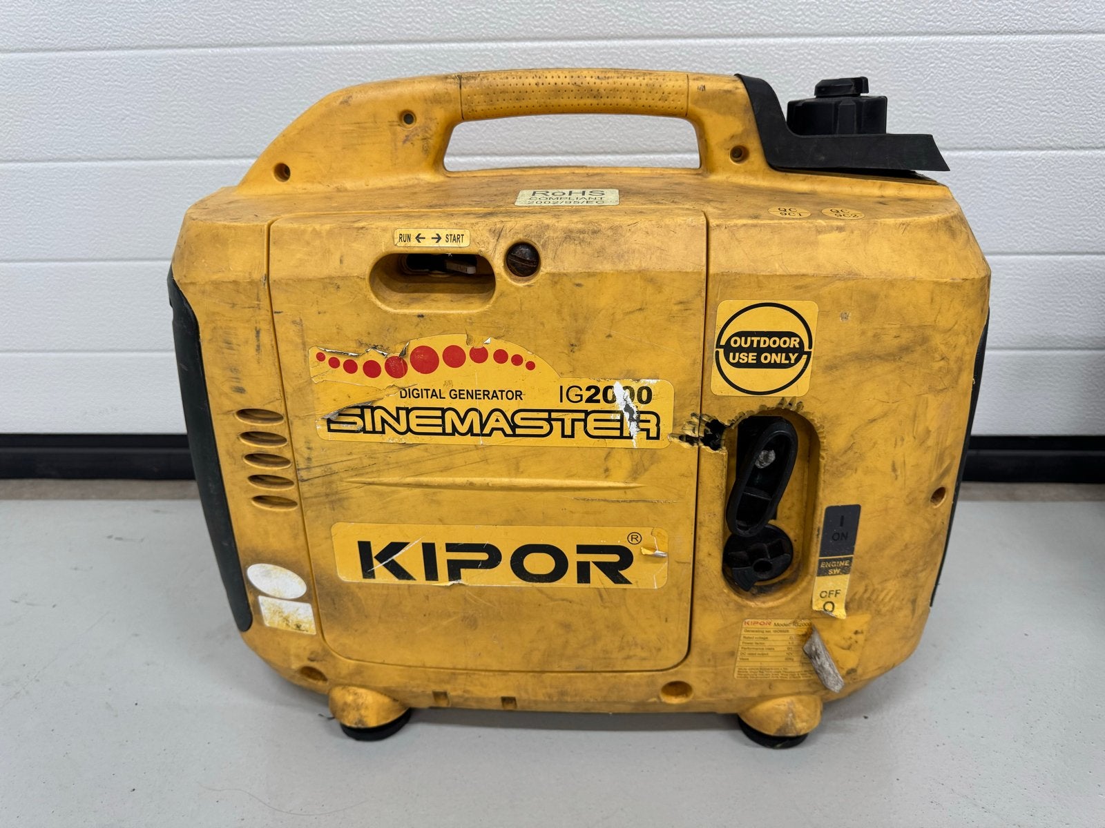 Kipor Sinemaster IG2000 digitale generator - Defect, Ophalen