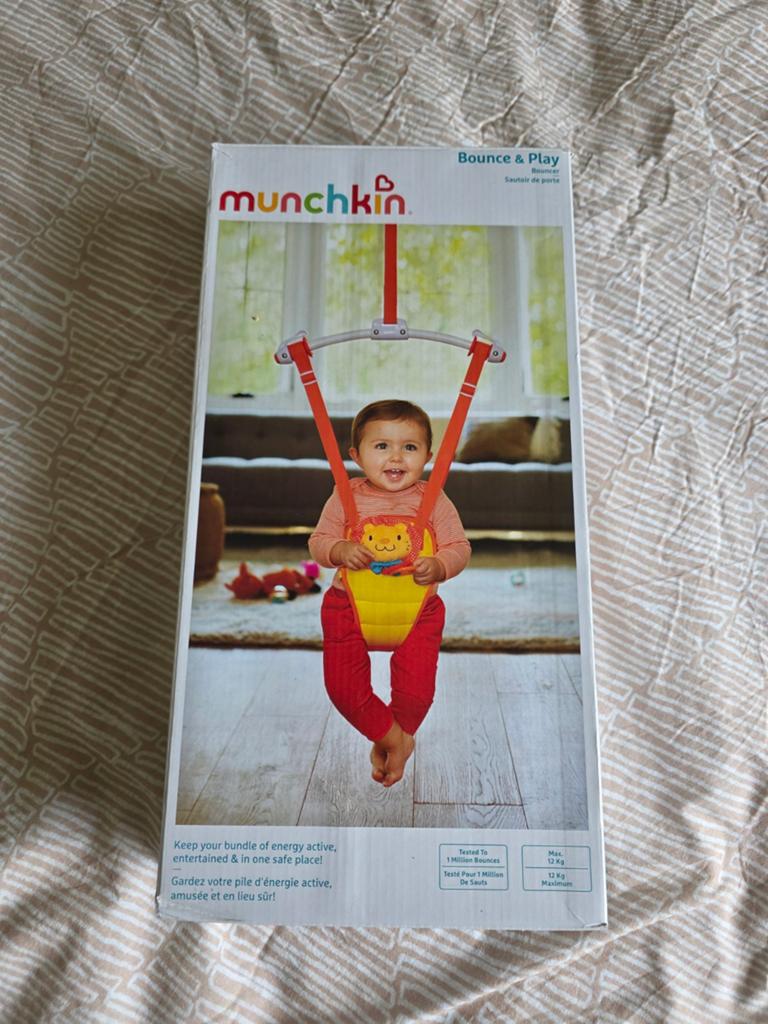 Munchkin Bounce & Play Deurspringer - Zo goed als nieuw, Kinderen en Baby's, Ophalen of Verzenden