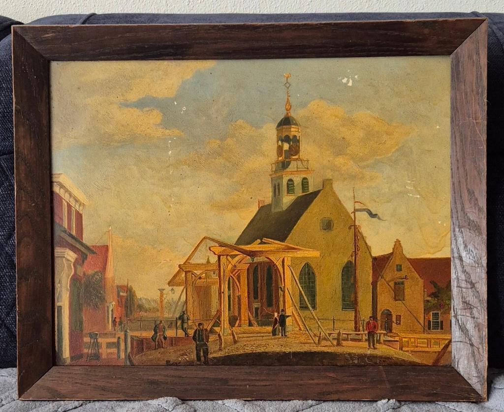 Everhardus Koster (1817-1892)?., Antiek en Kunst, Ophalen of Verzenden